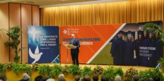 Università Europea di Roma, Fontana inaugura nuovo anno accademico