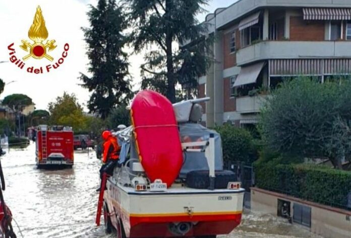 maltempo vigili del fuoco