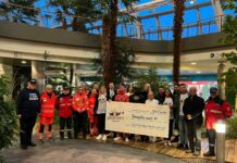 Consegnati a pediatria dell’Ospedale dell’Angelo di Mestre fondi raccolti festa Carpenedolo