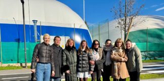 Inaugurata la nuova pista ciclabile della scuola Trentin