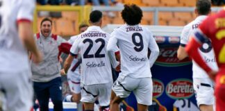 Finale convulso al Via del Mare, Lecce-Bologna 1-1