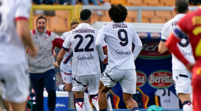 Finale convulso al Via del Mare, Lecce-Bologna 1-1