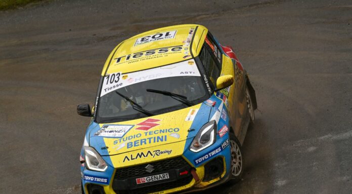 Bertini-Vignolo vincono round finale della Suzuki Rally Cup