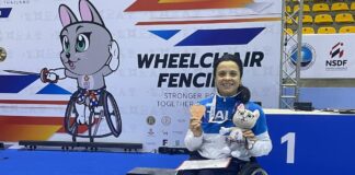 Cdm paralimpica, Pasquino vince il bronzo in Thailandia