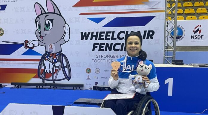 Cdm paralimpica, Pasquino vince il bronzo in Thailandia