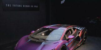 Lamborghini Revuelto “Opera Unica” debutta ad Art Basel Miami Beach 2023