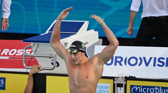 Argento europeo per Martinenghi e azzurre della 4×50 mista