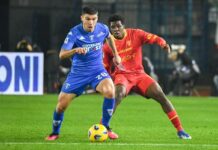 Empoli e Lecce si dividono la posta, 1-1 al Castellani