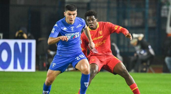 Empoli e Lecce si dividono la posta, 1-1 al Castellani