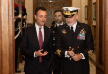 Difesa, incontro tra Minardo e Cavo Dragone