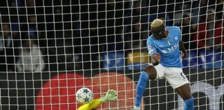 Napoli-Sporting Braga 2-0, azzurri agli ottavi di Champions