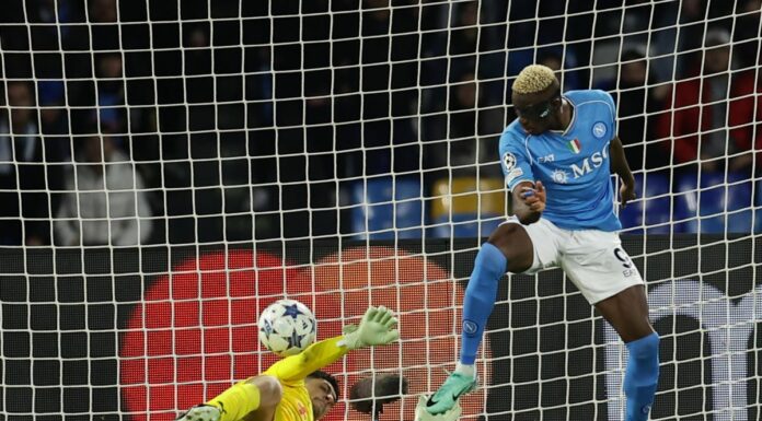 Napoli-Sporting Braga 2-0, azzurri agli ottavi di Champions