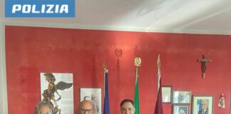 Questore di Ragusa incontra gli attori del “Commissario Montalbano”