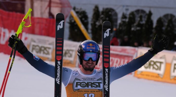 In Val Gardena festa azzurra con Paris “Vittoria vuol dire tanto”