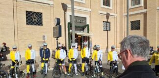 Pedalata Athletica Vaticana verso il centro cure palliative “Bambin Gesù”