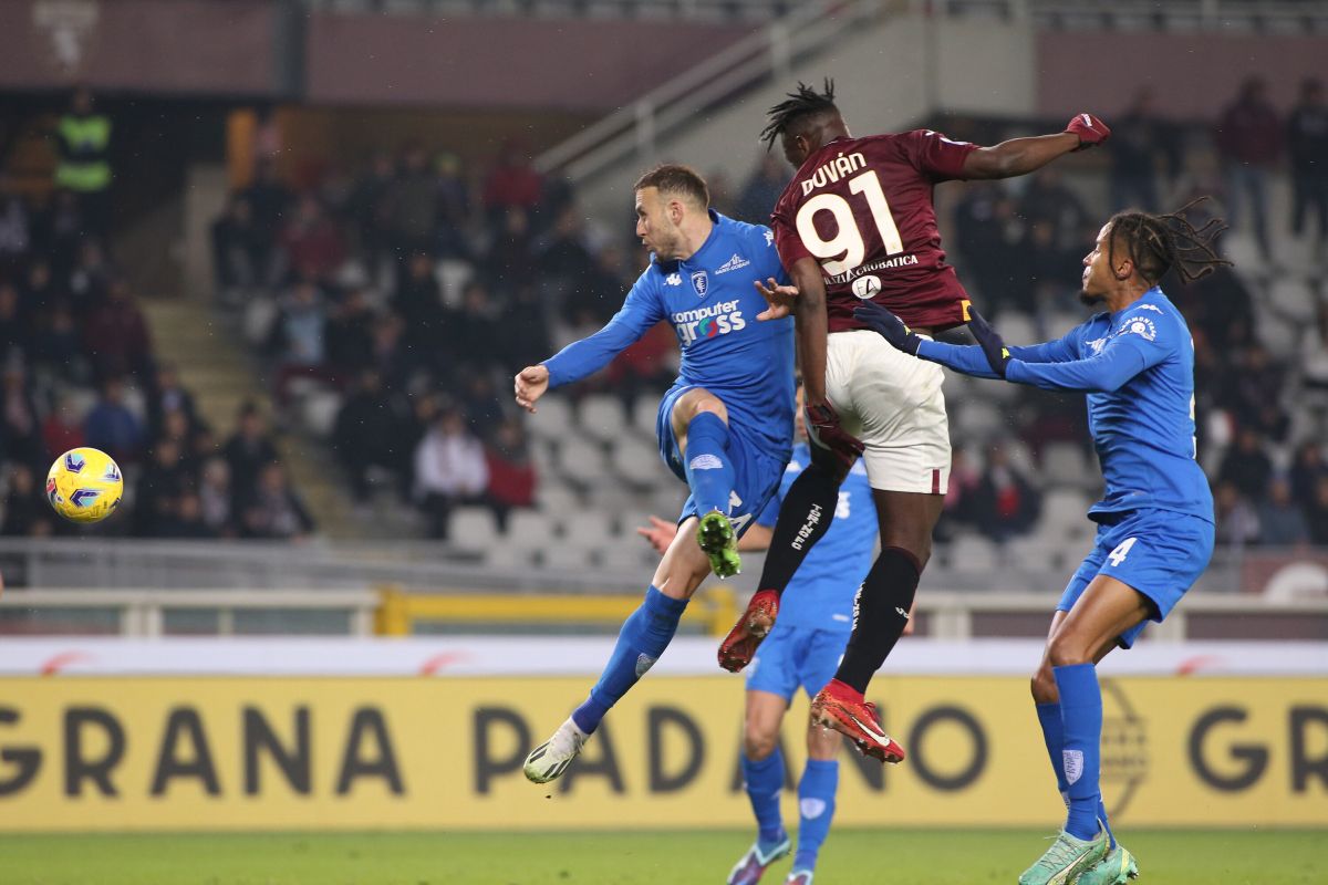 Ci pensa Zapata, il Torino batte l’Empoli 1-0