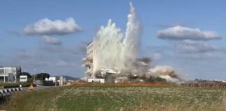 Occhiuto “Abbattuto ecomostro Torre Melissa costruito da ‘ndrangheta”