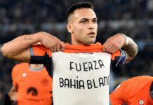 Inter batte Lazio 2-0 e vola via, Lautaro gol e cuore