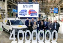 A La Poste il 4 milionesimo Renault Kangoo prodotto a Maubeuge