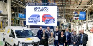 A La Poste il 4 milionesimo Renault Kangoo prodotto a Maubeuge