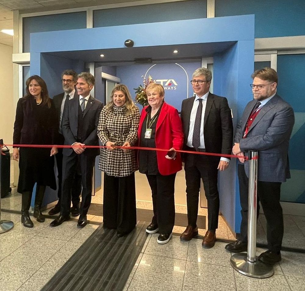 All’aeroporto di Catania nuova lounge di ITA “Piazza Vincenzo Bellini”