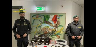 Sequestrati a Palermo 30 Kg di hashish e 1 Kg di cocaina, 3 arresti