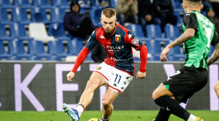 Il Genoa la ribalta, Sassuolo sconfitto 2-1