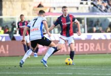 Il Bologna non si ferma più, battuta 1-0 l’Atalanta