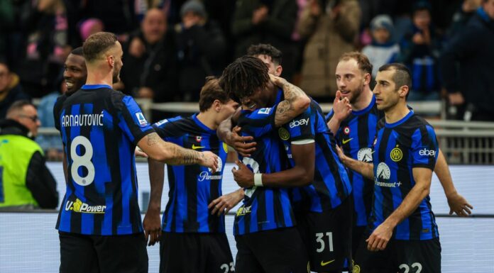 Inter-Lecce 2-0 con Bisseck e Barella, nerazzurri a +4 sulla Juve