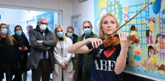 Visita di fine anno del presidente Toti al Gaslini di Genova