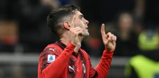 Il Milan batte il Sassuolo 1-0, decide la gara Pulisic