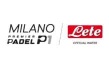 Acqua Lete Official Water del Milano Premier Padel P1 2023