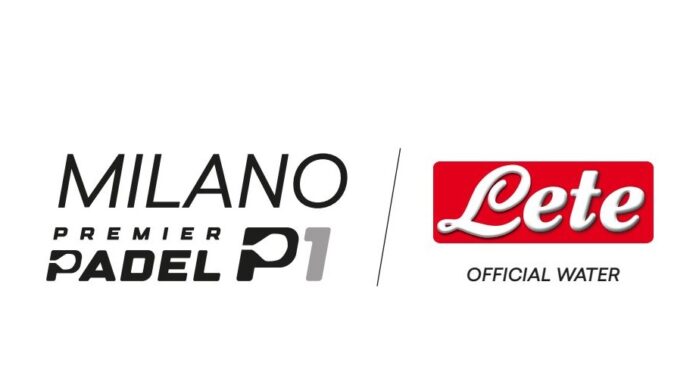 Acqua Lete Official Water del Milano Premier Padel P1 2023