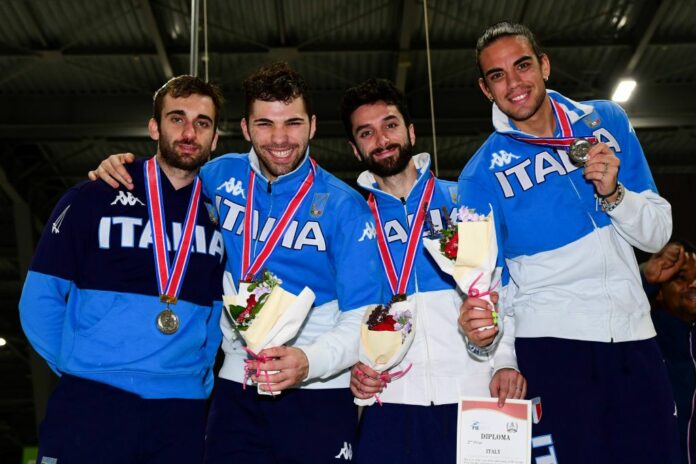 Tokoname-Italia fioretto maschile argento-1