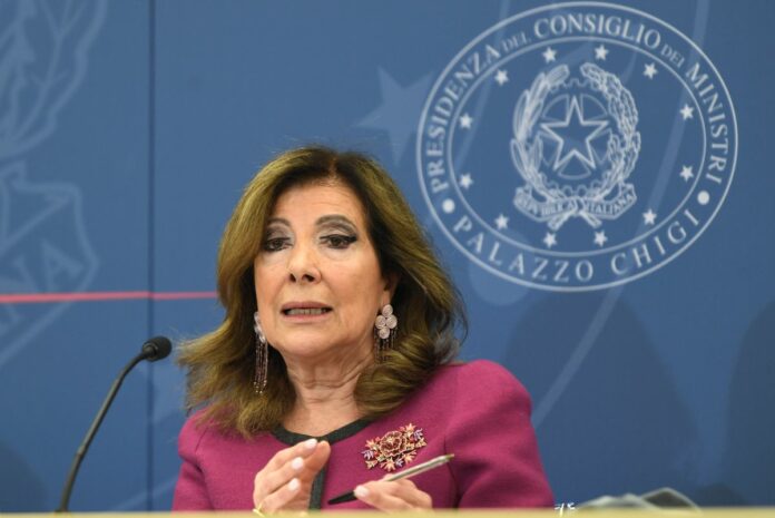 Roma 02/02/2023Conferenza stampa al termine del Consiglio dei Ministri sull'Autonomia differenziata