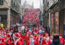 Arrivano le regate e le corse dei Babbi Natale