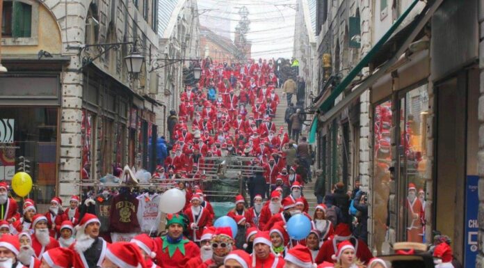 Arrivano le regate e le corse dei Babbi Natale