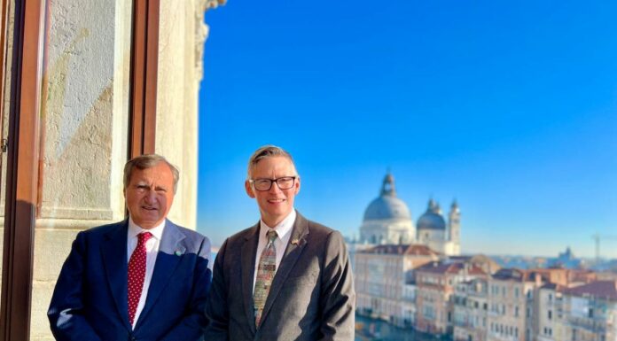 Il sindaco Brugnaro incontra il nuovo console generale degli Stati Uniti