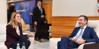 Metsola in Calabria “Regione che guarda al futuro”