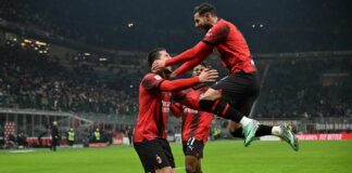 Milan ai quarti di Coppa Italia, battuto 4-1 il Cagliari