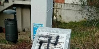 Lamporecchio, vandalizzata lapide in memoria partigiano