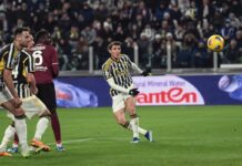 La Juve batte la Salernitana 6-1 e va ai quarti di Coppa Italia