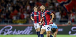 De Silvestri salva in extremis il Bologna, 1-1 con il Genoa
