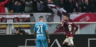 Il Napoli sprofonda a Torino, 3-0 per i granata
