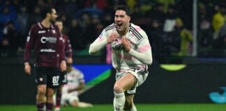 La Juve vince 2-1 a Salerno e resta a -2 dall’Inter