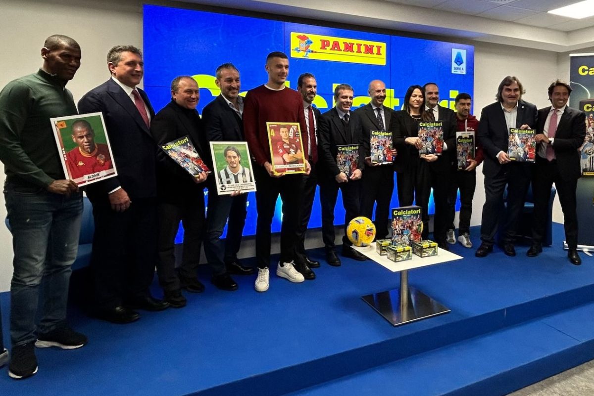 Presentato a Lissone il nuovo album calciatori Panini 2023-24 Agenzia di  stampa Italpress - Italpress
