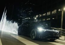 Mercedes-AMG e will.i.am lanciano Mbux Sound Drive
