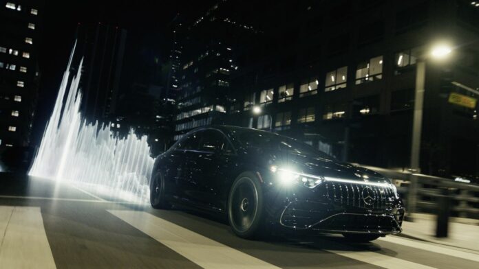 Mercedes-AMG und will.i.am präsentieren MBUX SOUND DRIVE auf der CES 2024Mercedes-AMG and will.i.am launch immersive MBUX SOUND DRIVE experience at CES 2024