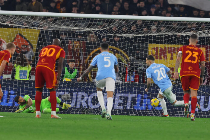 Italian football Coppa Italia match - SS Lazio vs AS Roma