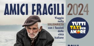 Roma, i tassisti in aiuto di “Amici Fragili”